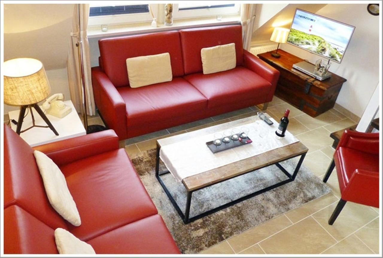 3-Zimmer-Ferienwohnung Deichwiese Westerland 1-3 Personen Extérieur photo
