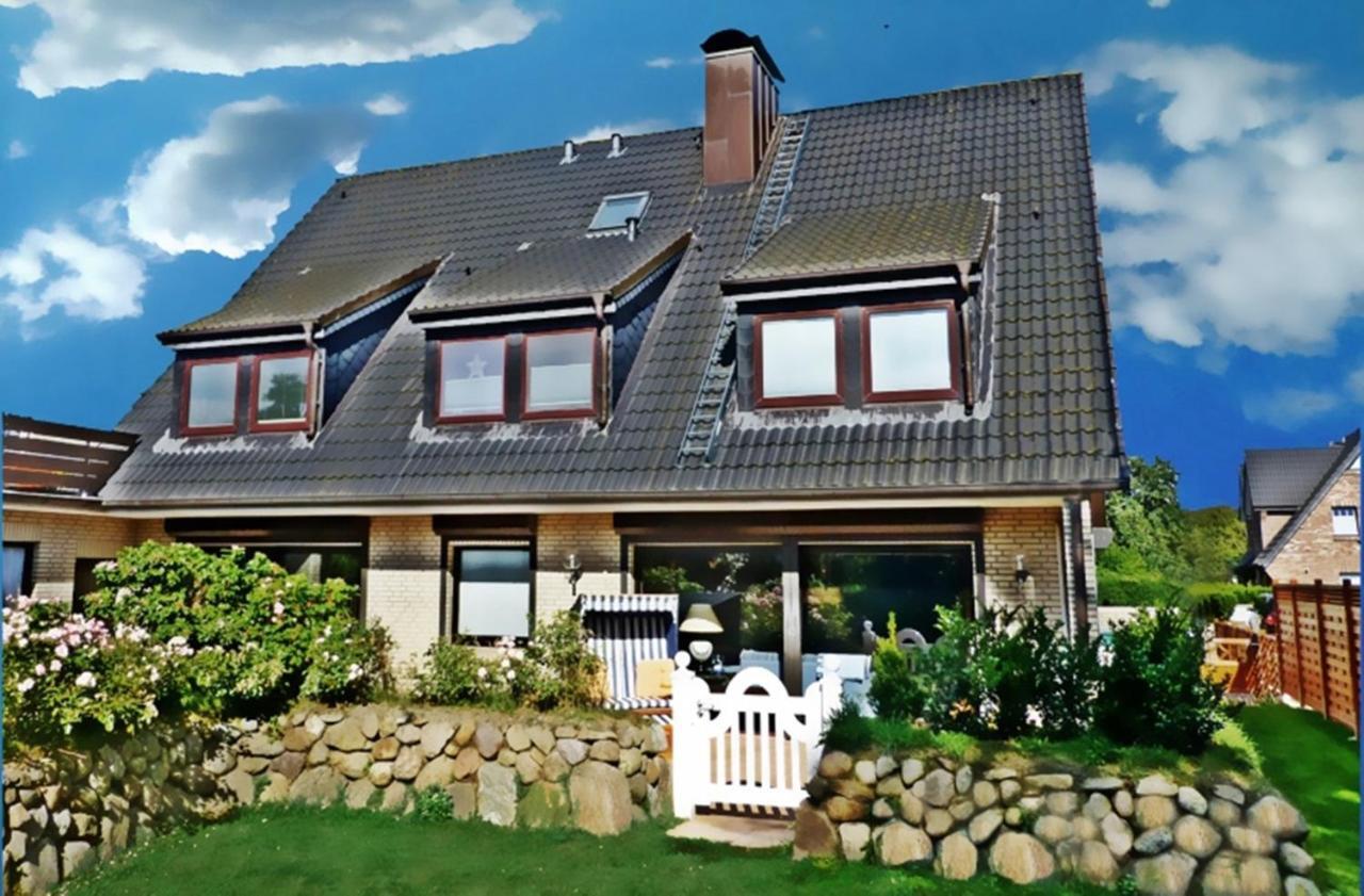 3-Zimmer-Ferienwohnung Deichwiese Westerland 1-3 Personen Extérieur photo